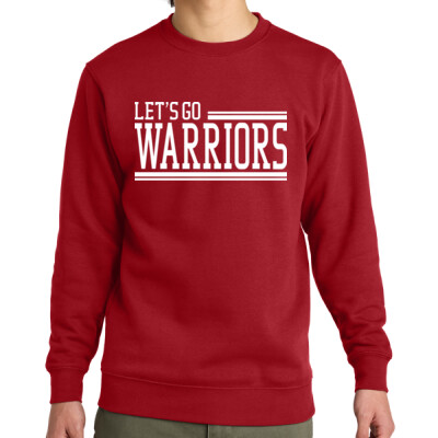 Unisex Let's Go Warriors Crewneck Thumbnail