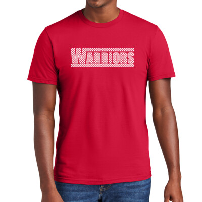 Adult Warriors Checkered T-shirt Thumbnail