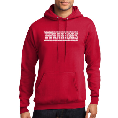 Adult Warrior Checkered Hoodie Thumbnail