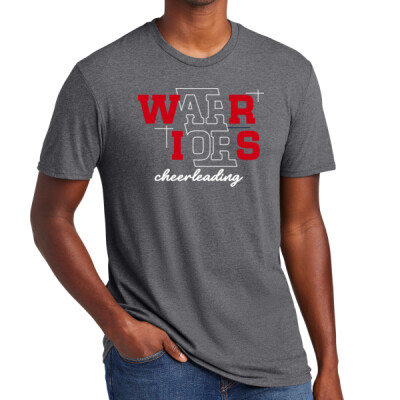 Adult Warriors Cheerleading T-shirt Thumbnail