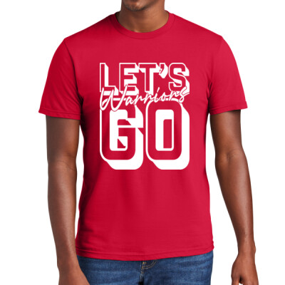 Adult Let's Go Warriors T-shirt Thumbnail