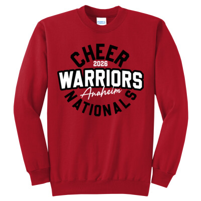 Warriors Cheer Nationals Crewneck Thumbnail